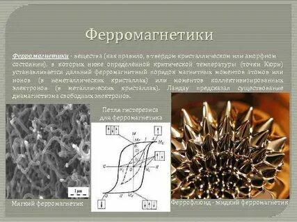 Ферромагнетики