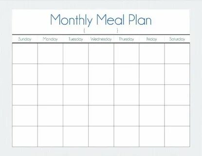 Month planning