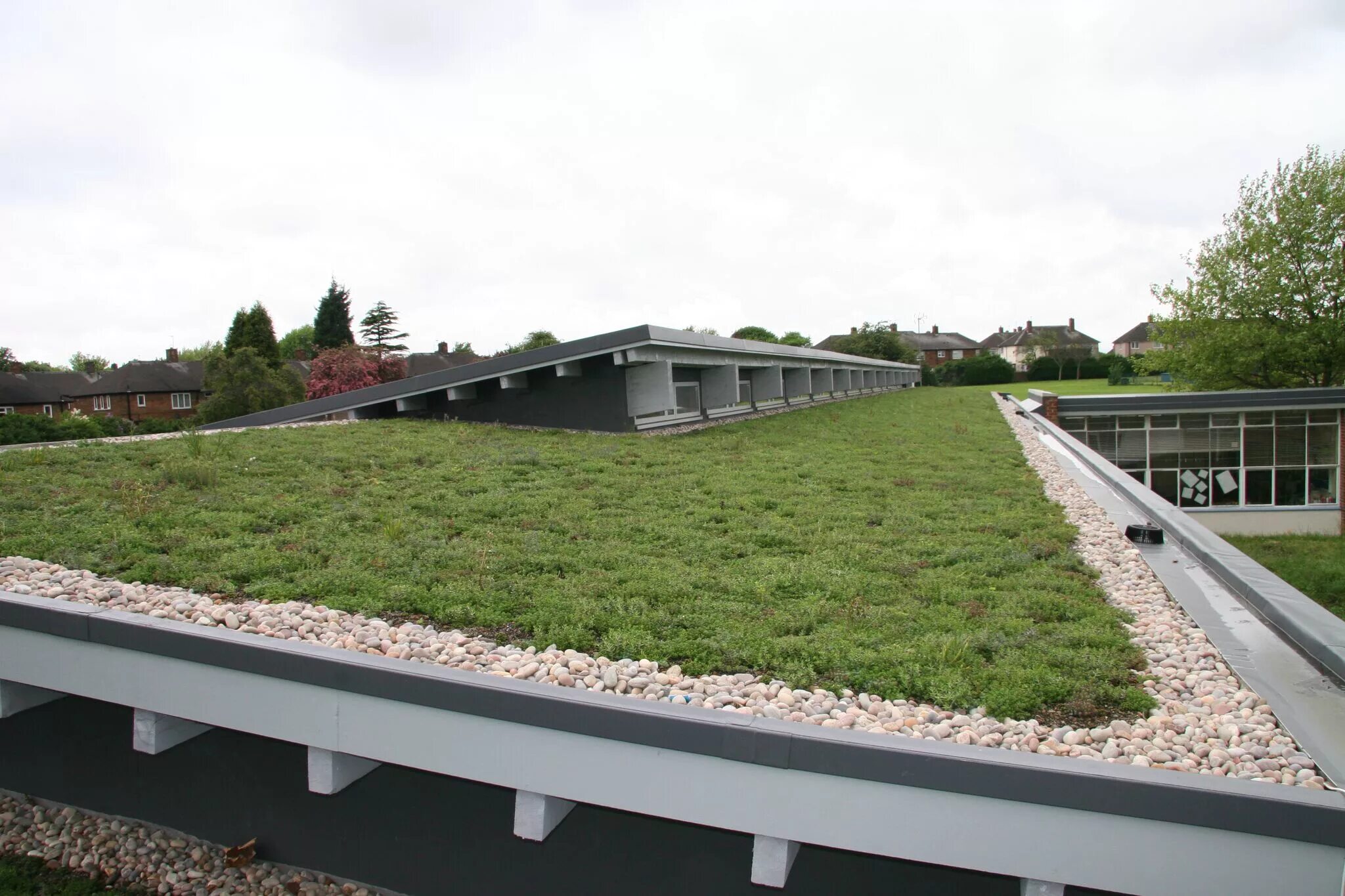 Green Roof. Green Roof Construction. Sarnafil Roof. Green Roofs London.