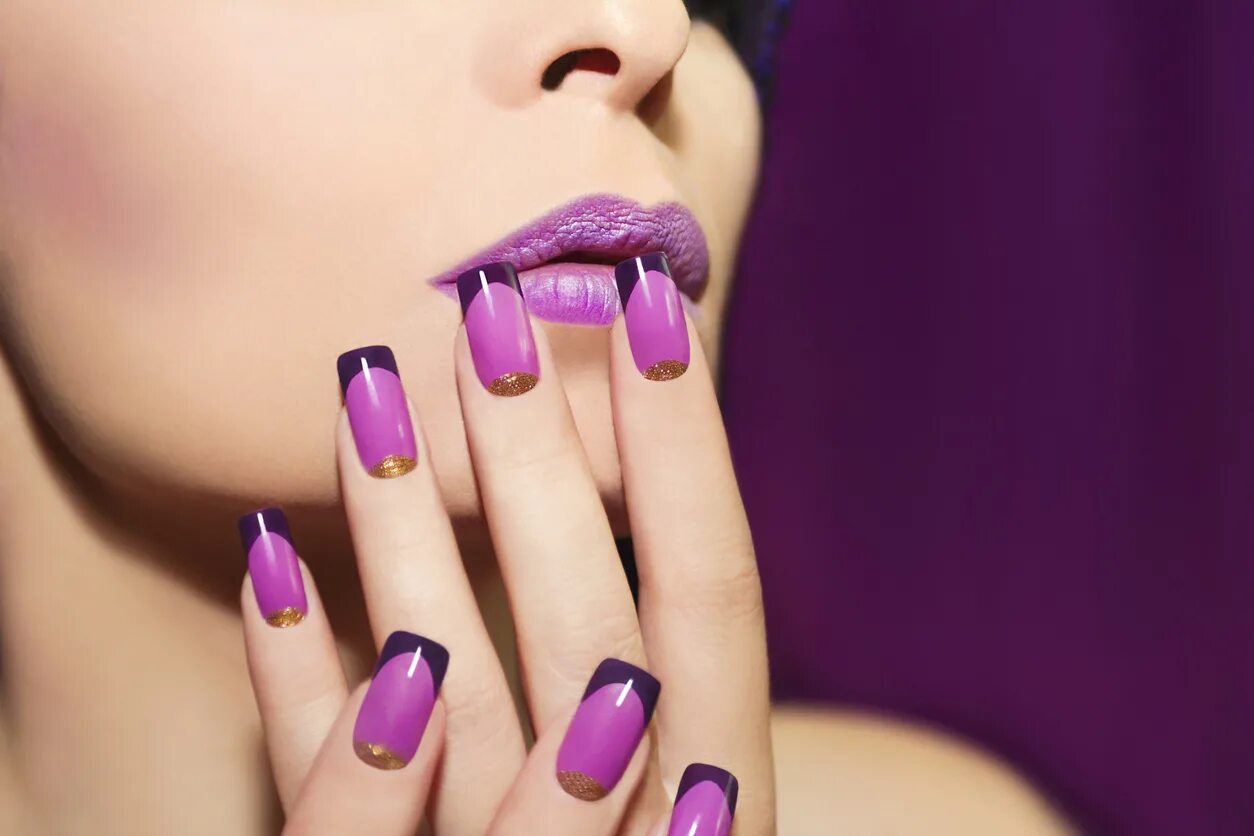 Муви нейл. Красивые ногти. Красивые сиреневые ногти. Фиолетовые ногти. Шикарные ногти.