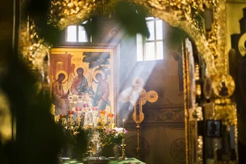Троица иконы в храмах