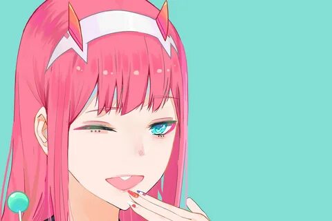 download. girl, face, smile, candy, Chupa Chups, 002, Darling In The Frankx...