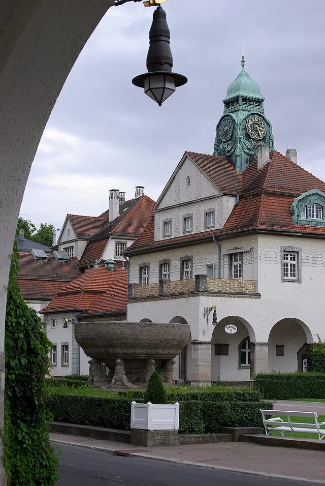 курорт бад-наугейм. город бад-наугейм в 1897. бад-фёслау, австрия термальные источники. бад наухайм германия. пфорцхайм германия.