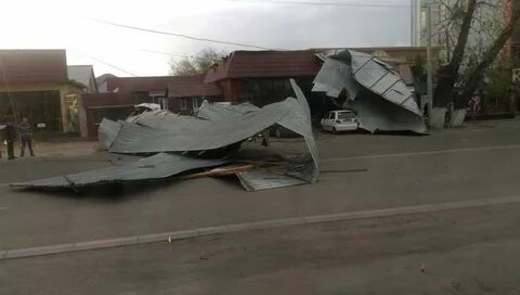 Крышу унесло ветром