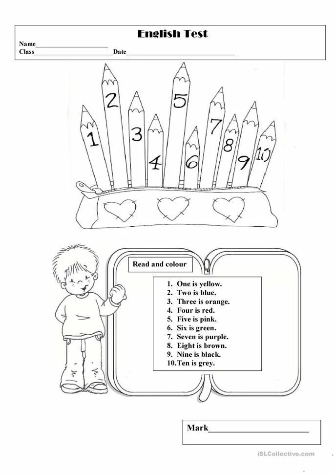 Reading and writing are two. Worksheets английский. Read and color worksheets. Задания по английскому языку цвета. Compare two characters.