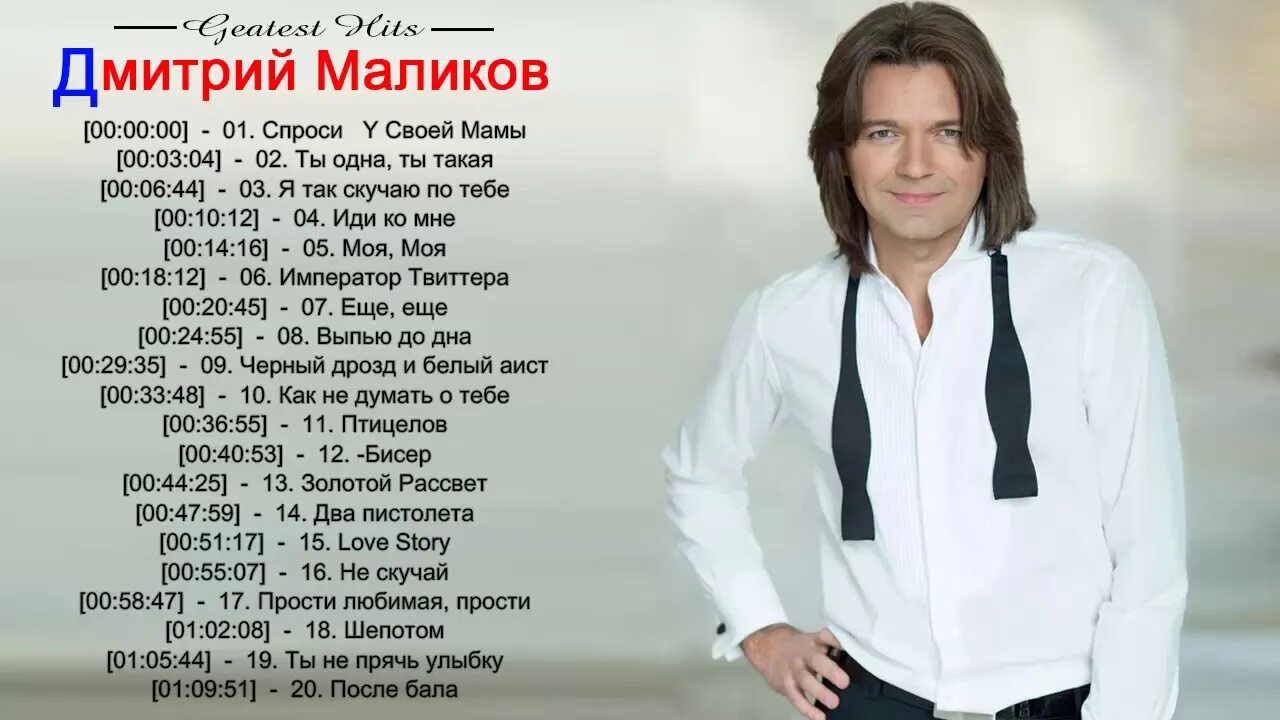 Песни минус маликов