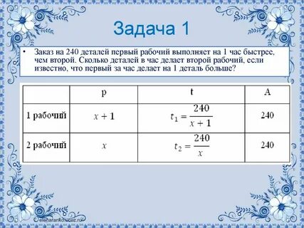 Задачу будут выполнять не один
