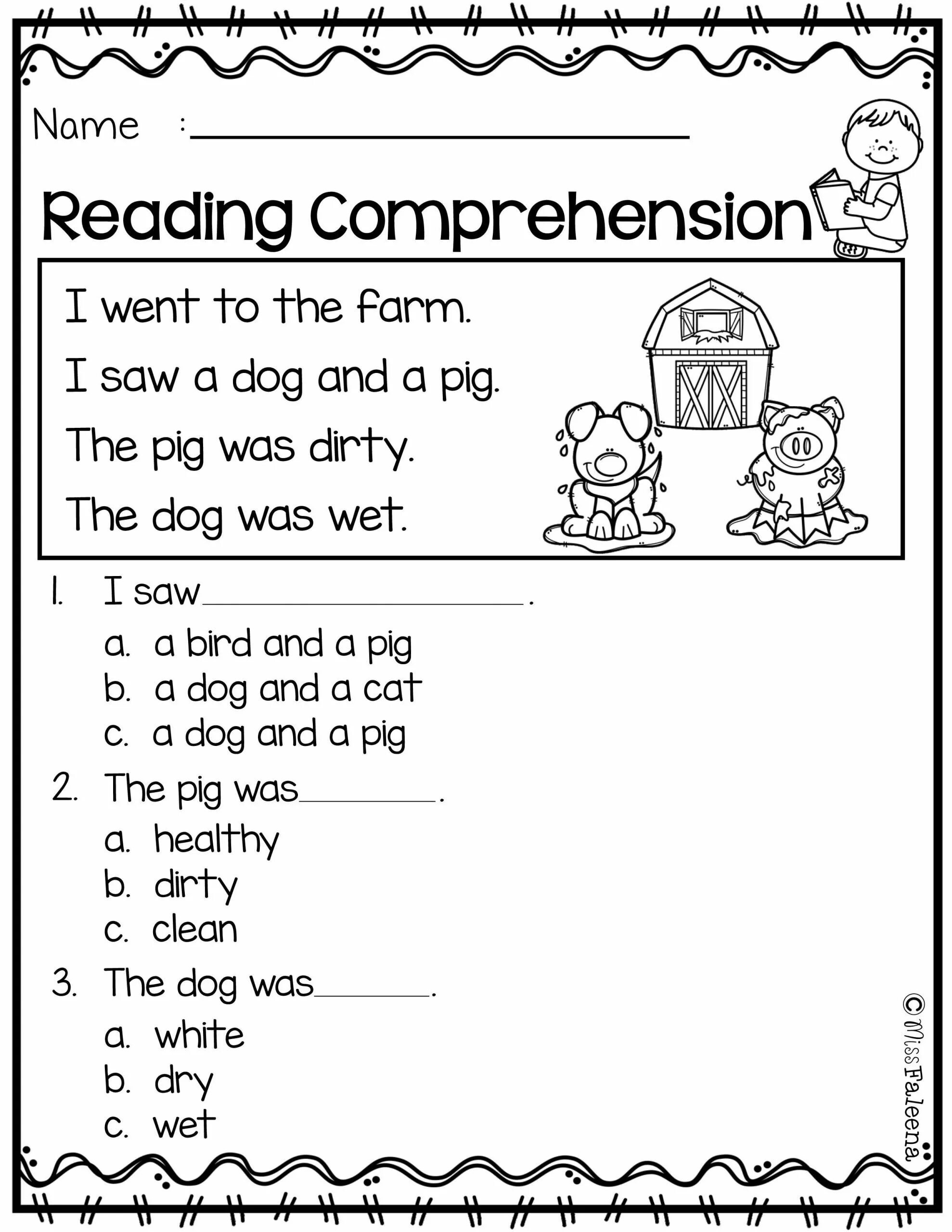 Worksheets чтение. Reading Comprehension. Чтение с в английском языке Worksheet. Чтение Worksheets for Kids.