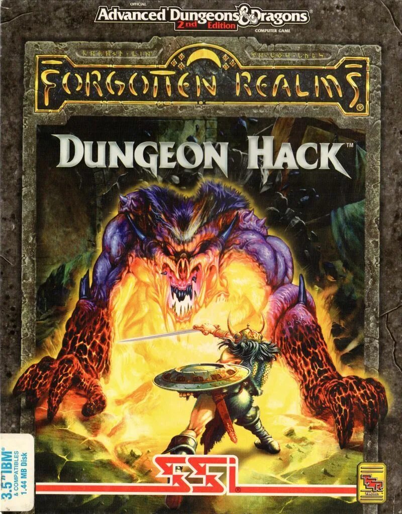 Dungeon hack. Dungeon hack 1993. dungeon hack игра. dungeons &amp; dragons игра обложка.
