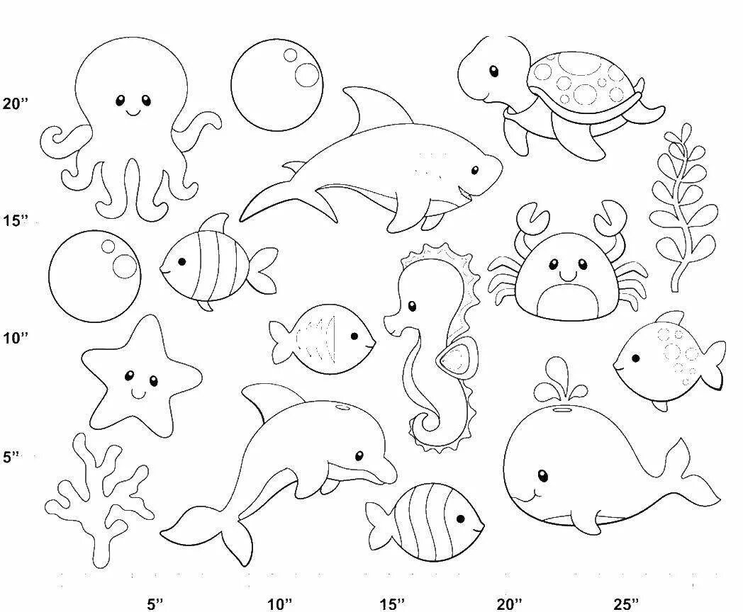 Раскраска морские обитатели. Раскраски для малышей морские обитатели. Раскраска морские обитате. Морские жители раскраска для детей. Морские обитатели распечатать