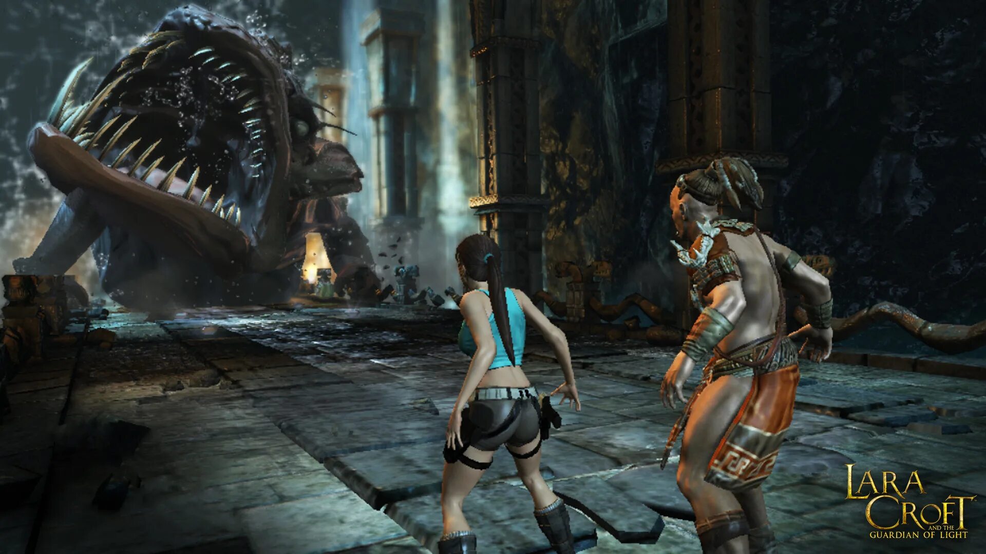 Lara Croft and the Guardian of Light (2010). Lara Croft and the Temple of Osiris Xbox. Lara Croft and the Guardian of Light Скриншоты. Ps3 light