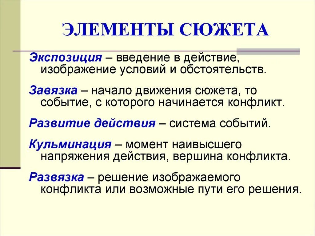 К элементам произведения относятся. Элементы сюжета. Элементы сюжетной композиции. Экспозиция в произведении это. Элементы сюжета в литературе.