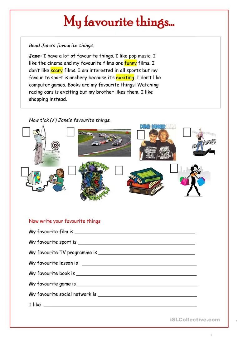 My favourite exercise. Favourite things worksheets. my favourite. my favourite things worksheet. my favourite worksheets for kids.
