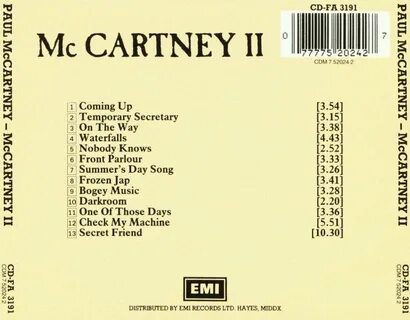 Paul mccartney cd