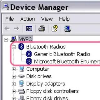 Bluetooth radio драйвер