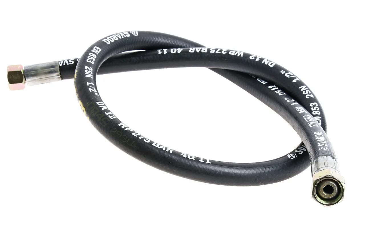 Рукав рвд 12-2sn s27 dk (м22х1. 5мпа 2250. Рукав рвд 12-2sn s24 dk м20х1. Рвд 2sn dk м22х1,5 (0+90) (0,80м) d-12. 5 к=24 (610мм) 2sn12-27.