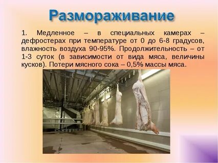Как размораживают птицу