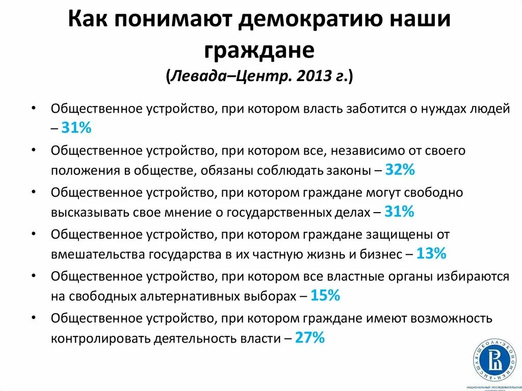 Общие нужды граждан и демократия