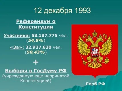 Новая конституция после выборов