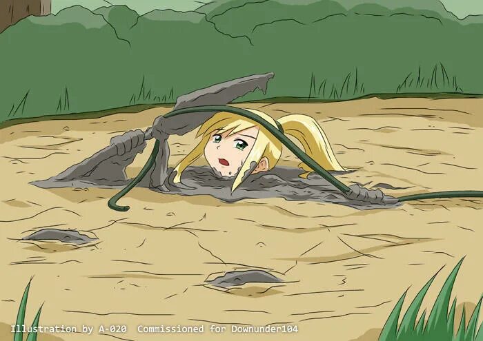 Quicksand my little pony. Девочка в болоте quicksand 2. quicksand аниме. quicksand джунгли.
