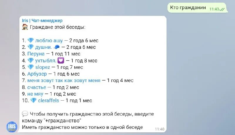 Чат один на один. Чат один на один