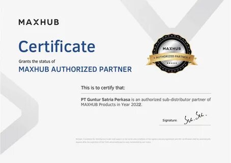 Authorised partner