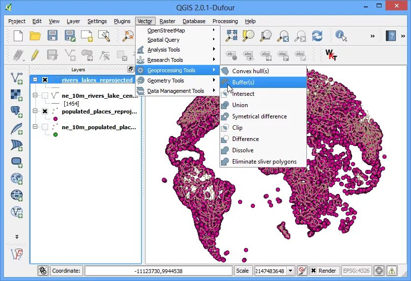 Исследование данных в QGIS. Типы геометрии в QGIS. Инструменты оцифровки в QGIS.