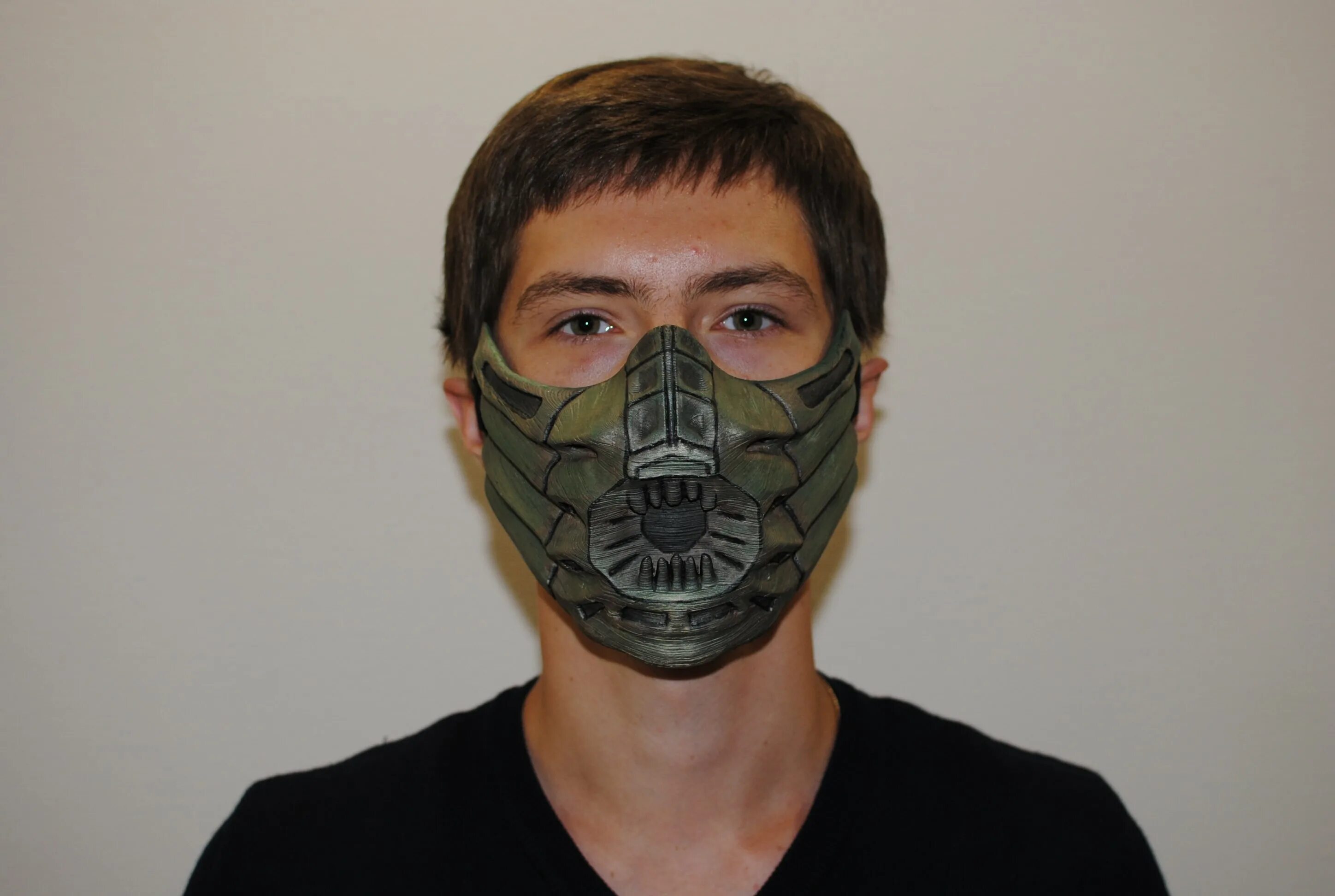 Купить без маски. Mortal Kombat Reptile Mask. Маска кабала из мортал комбат. Мортал комбат маска рептилии. Reptile MK Mask.