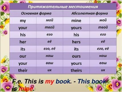 Как переводится с английского hers