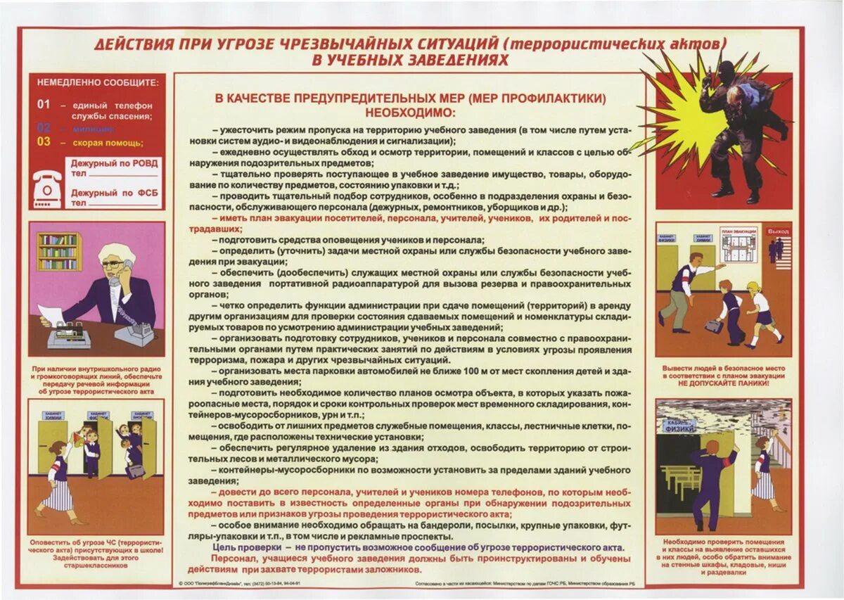 Меры направленные на безопасность организации