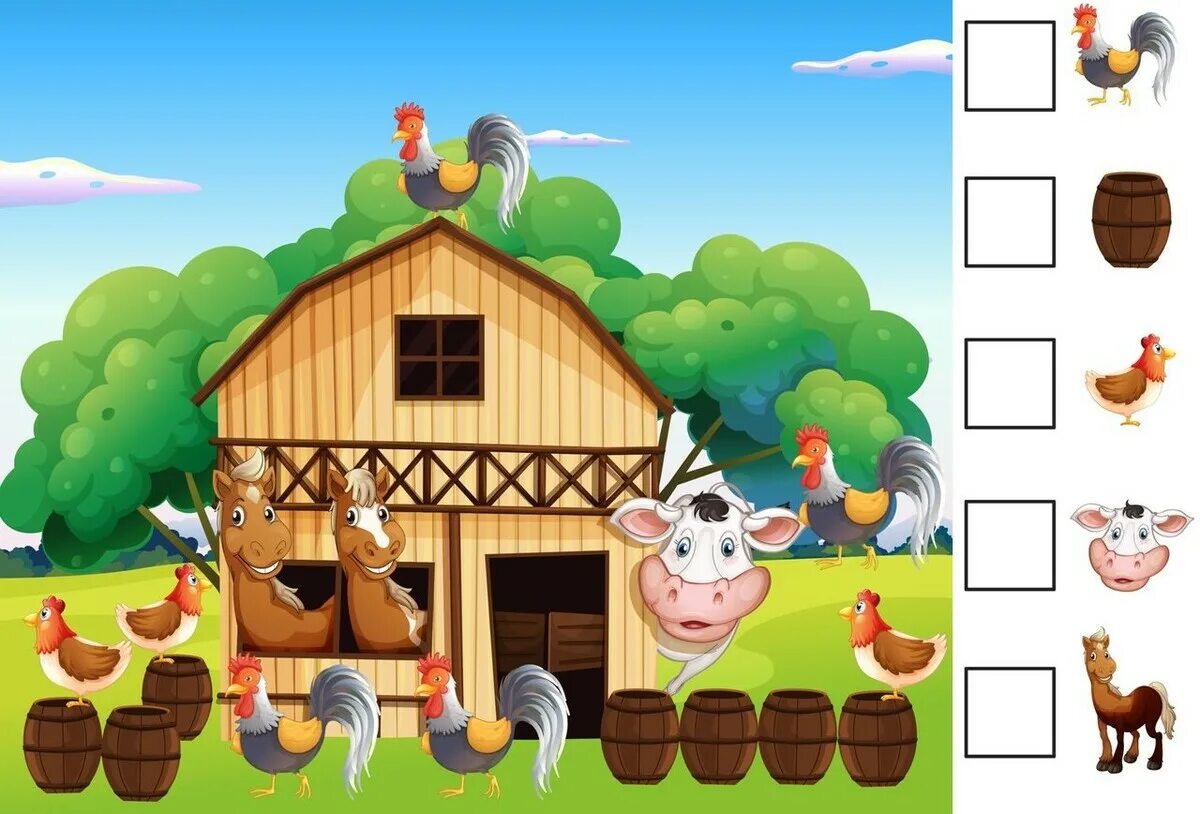 Игра собери ферму. Ферма для детей. Малыши на ферме. Ферма для дошкольников. Ферма животных для детей.