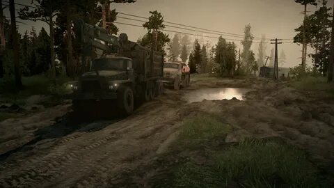 Mudrunner черный экран