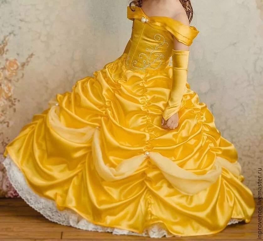 Куплю платье бу. Платье принцессы Бель. Платье Белль для девочки. Платье принцессы Бэлль для девочки. Бальное платье Белль.
