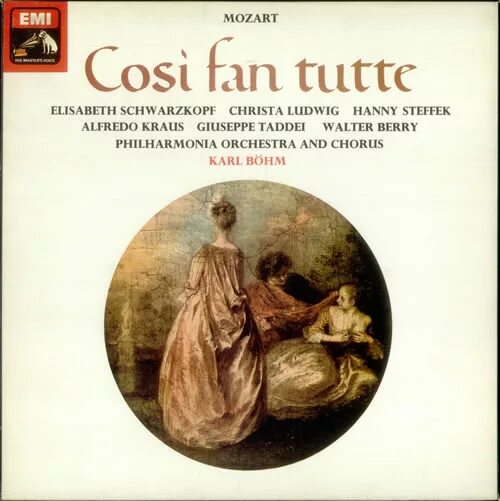 Cosi fan. Элизабет шварцкопф cosi Fan. Philharmonia обложка. Cosi Fan tutte альбомы обложки.