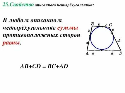 Как найти сторону правильного четырехугольника