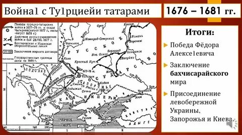 Бахчисарайский мир территории
