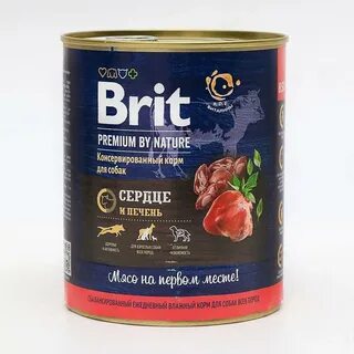 Влажный корм для собак печень