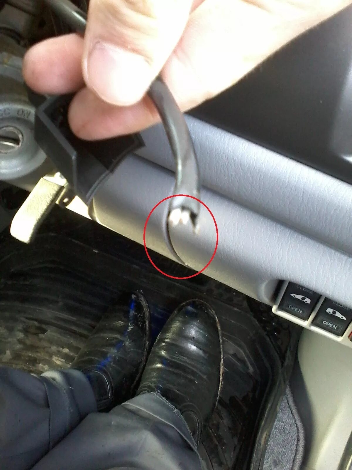 Замена блока управления ДВС и АКПП (компа, ECU, CPU) - Mazda Capella VI, 1,8 л, 