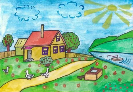 Как я провел лето дома