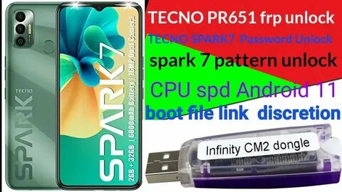 Разблокировка tecno