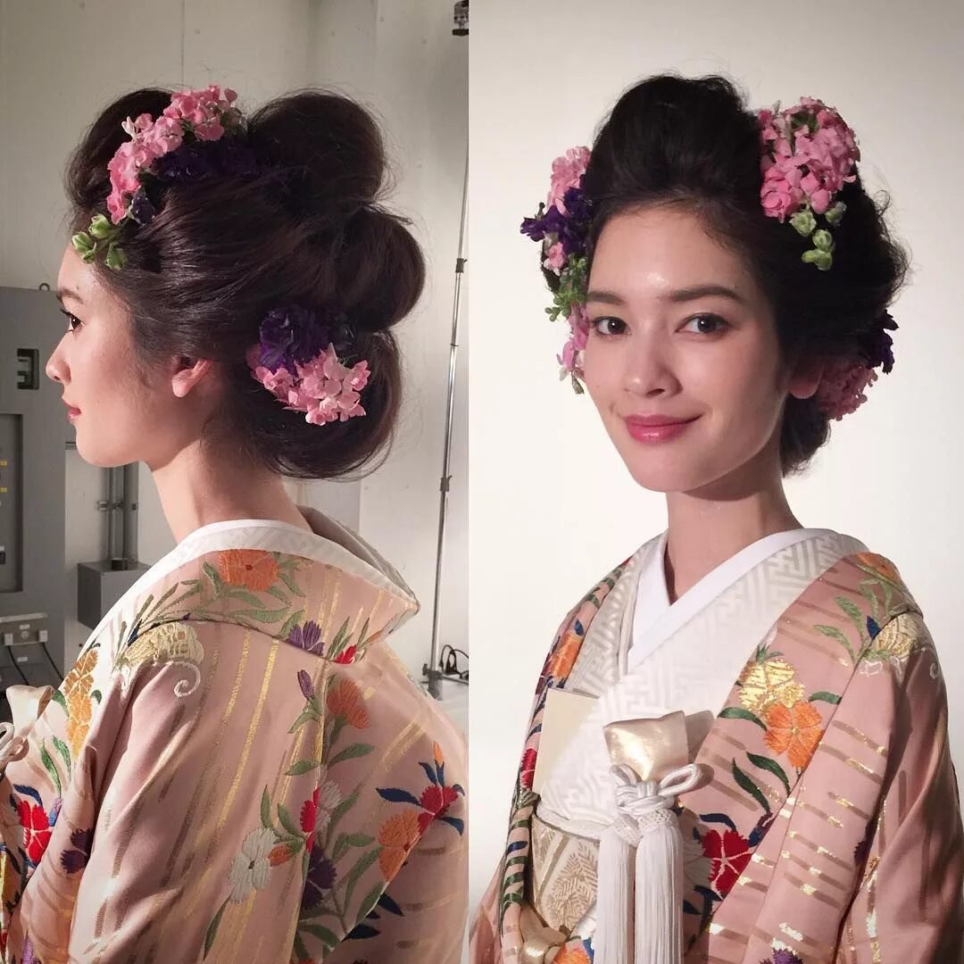 U M E S H I Z U Japanese hairstyle traditional, Traditional hairstyle, Hair styl