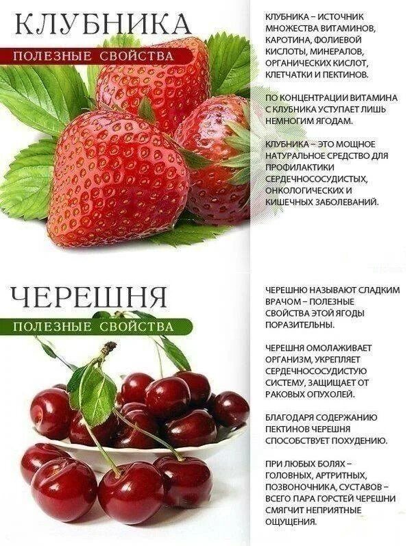 Клубника польза для здоровья