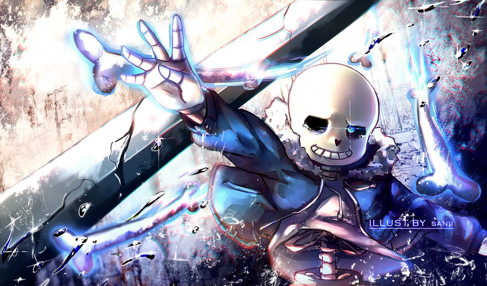 Du sans. Санс (Undertale). Sans Undertale Art. Арт Санса андертейл.