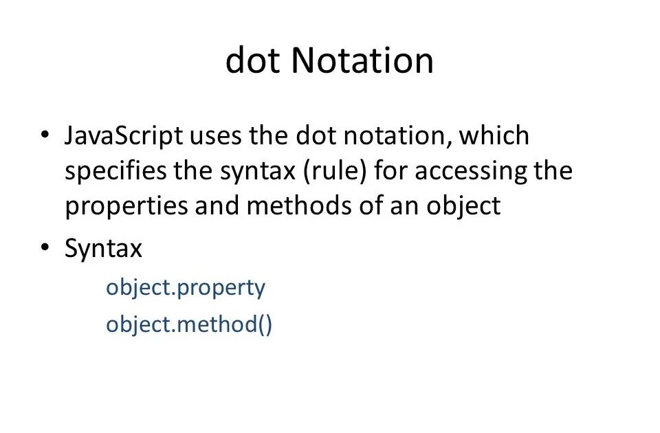 Dot js. Dot нотация. dot notation. нотация js. javascript object.