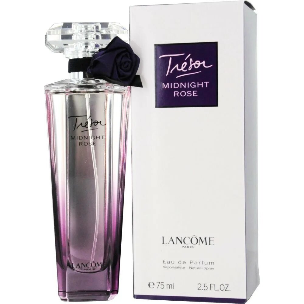 Lancome Tresor Midnight Rose 75мл. Lancome Tresor Midnight Rose парфюмерная вода 75 мл. Tresor Midnight Rose, 75 ml. Lancome Tresor Midnight Rose (l) EDP 75ml. Трезор миднайт роуз