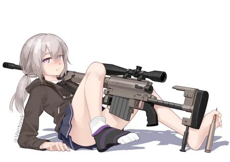 Anime 4093x2894 Vectorek M200(Girls Frontline) M200 CheyTac Intervention an...