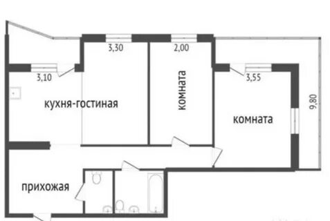 Расстояние до батурина