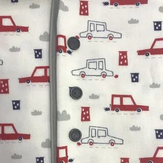 Ткань с машинками