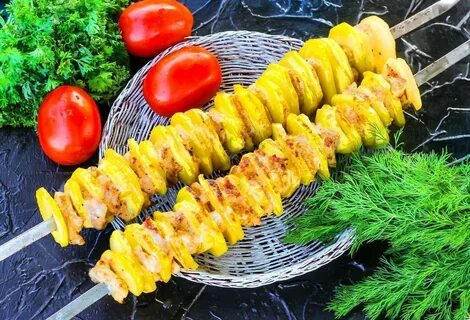 Блюда приготовленные на мангале
