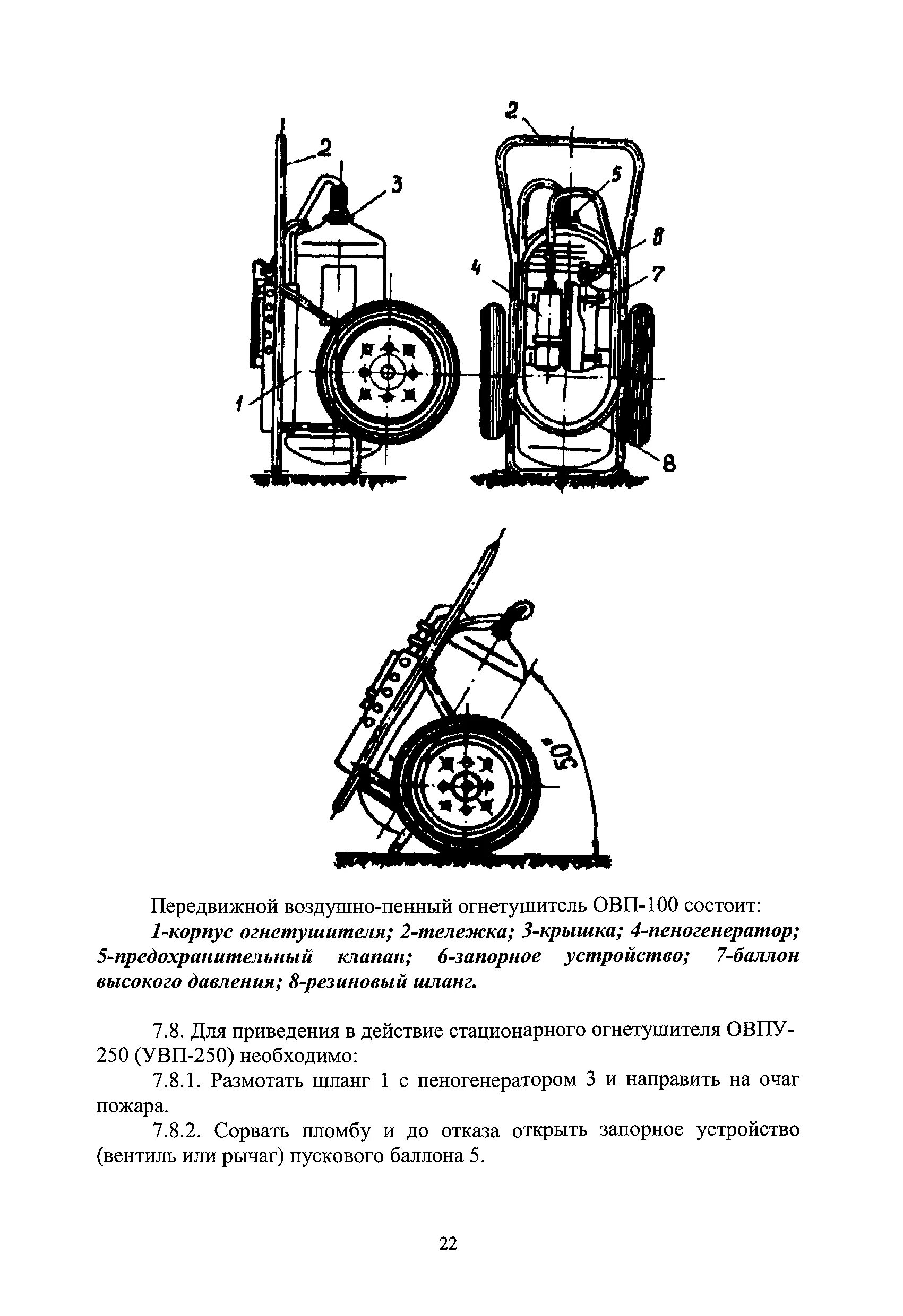 инструкция по применению и техническому обслуживанию огнетушителей
